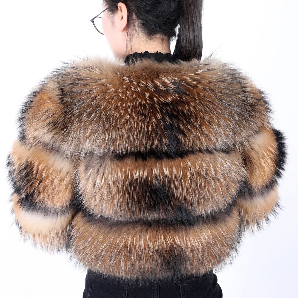 Real fox fur jacket - Picture 4 of 15